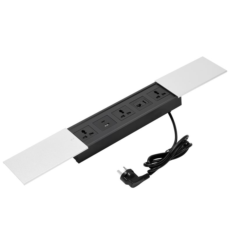 Z5桌面插座ok18双推 三位通用插座 usb hdmi 电脑