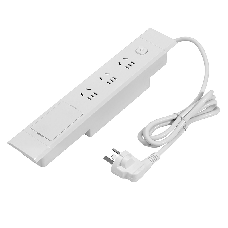 全塑桌面插座六位五孔+USB+电脑+HDMI