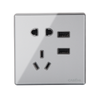 A15 USB+二三插